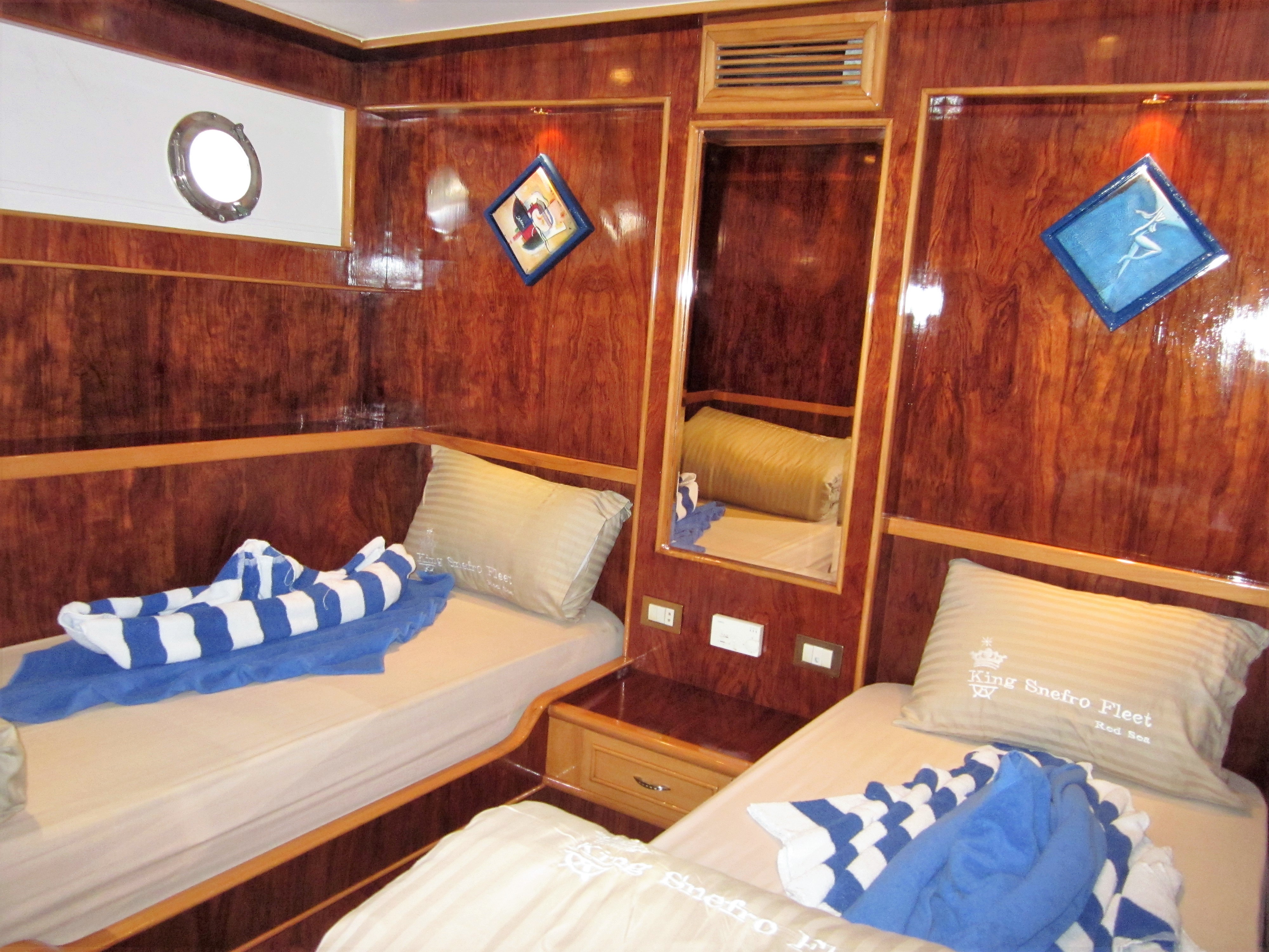 Twin Berth Cabin - Lower Deck